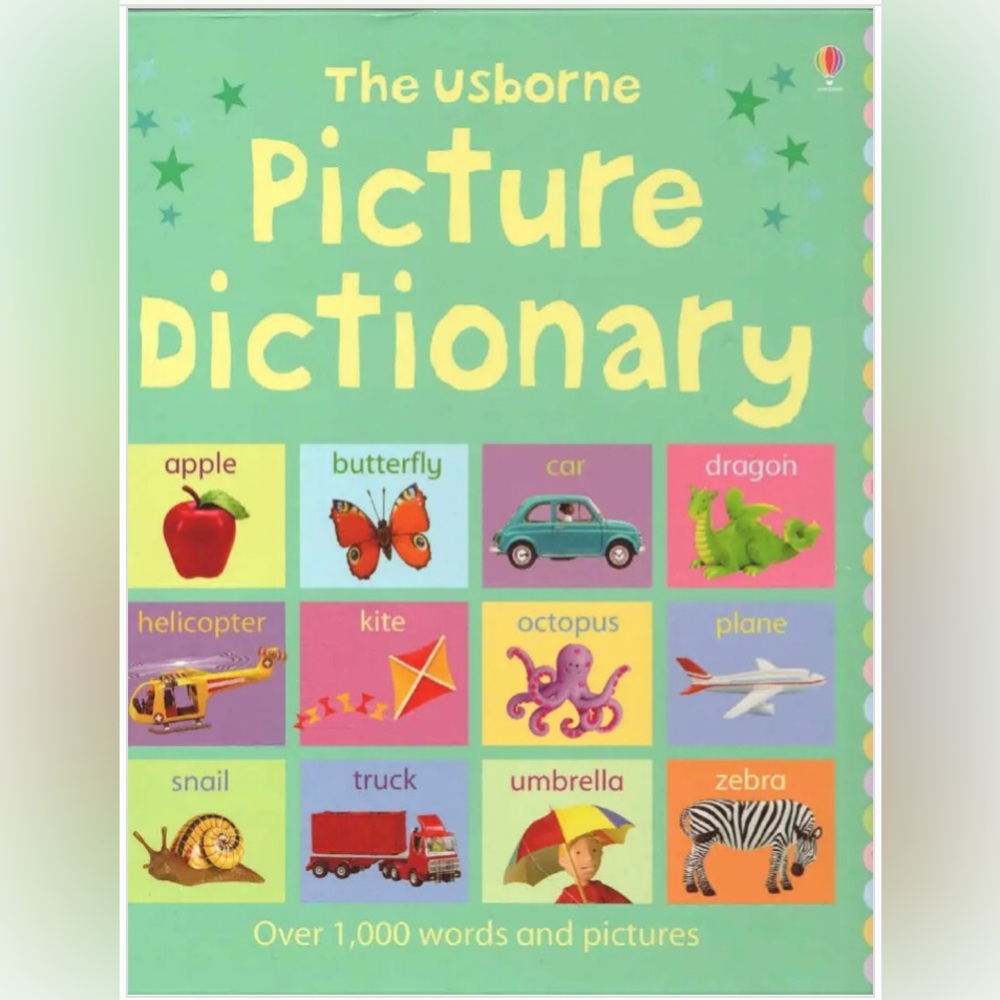 5for$20📗Usborne - English Picture Dictionary